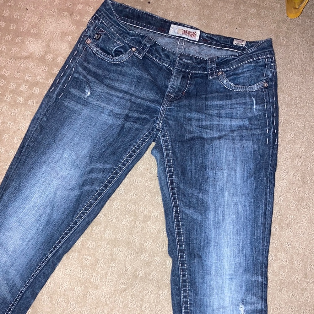 Mek denim Alabama cigarette w38 l 34